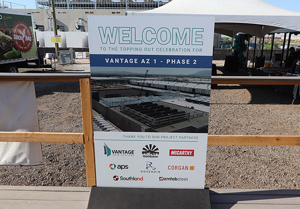 Vantage Phase II Topping Out Celebration