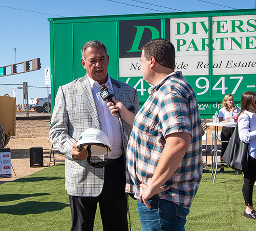 Ballpark Village Groundbreaking Interview with Walt Brown Jr of Diversified Partners