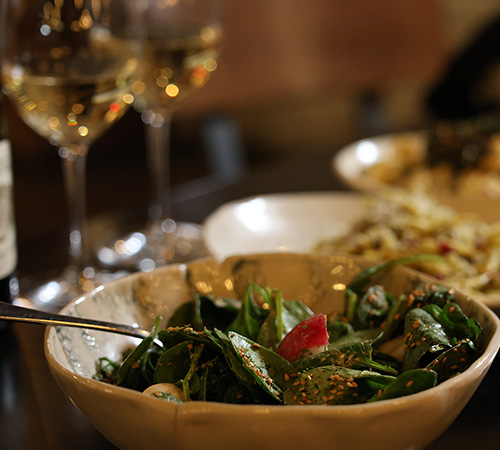 Photo of Salad and Wine from new restaurant in Goodyear