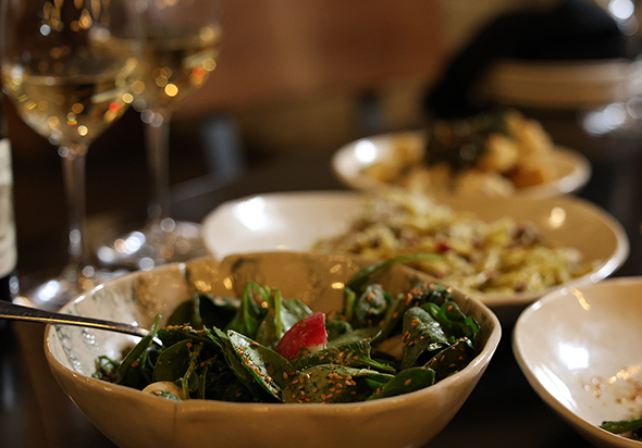 Photo of Salad and Wine from new restaurant in Goodyear