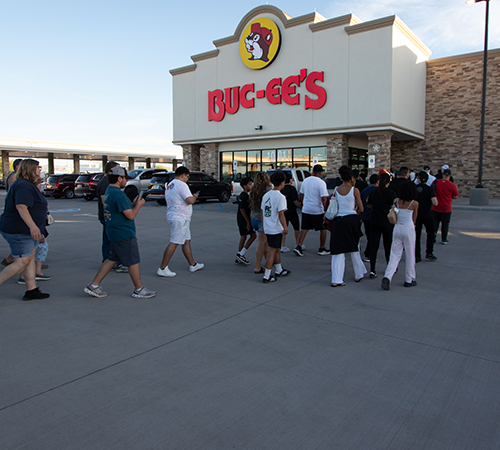 Bucees opening line